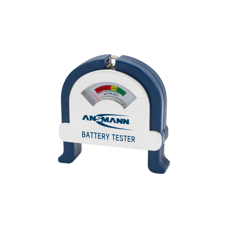 Ansmann Batterietester 4000001, Messgerät(blau/silber)