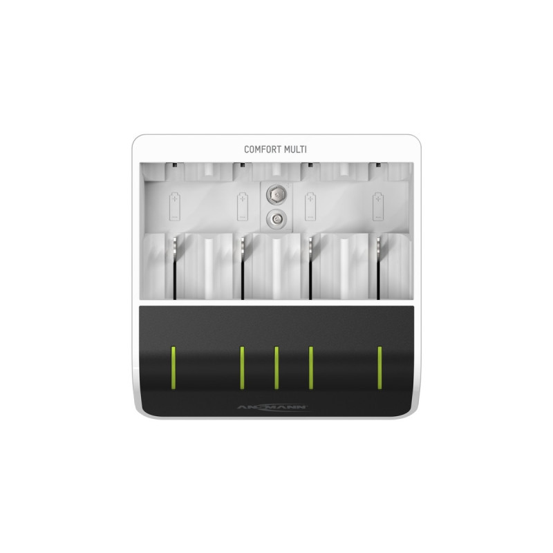 Ansmann Comfort Multi, Ladegerät(weiß/schwarz)
