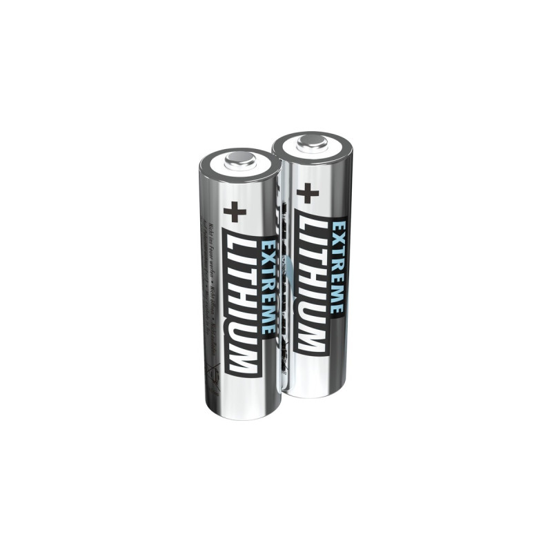 Ansmann Extreme Lithium Mignon AA, Batterie(silber, 2x Lithium)