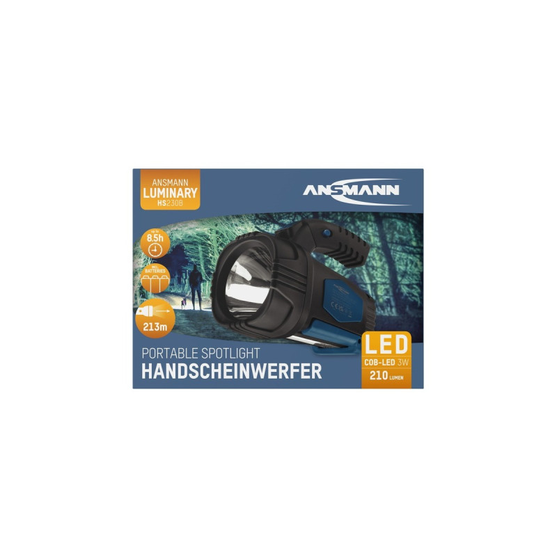 Ansmann HS230B, Taschenlampe(schwarz/blau)