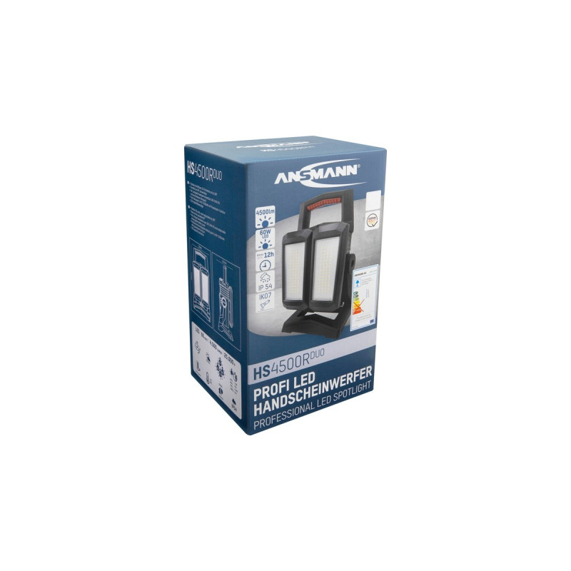 Ansmann HS4500R-DUO, LED-Leuchte(schwarz/rot)