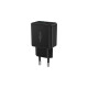 Ansmann Home Charger HC218PD, Ladegerät(schwarz, Power Delivery & Quick Charge Technologie)