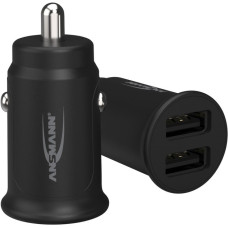 Ansmann In-Car-Charger CC212, Ladegerät(schwarz)