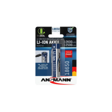 Ansmann Li-Ion Akku 18650 2600 mAh mit Micro-USB Ladebuchse(18650, 1 Stück)