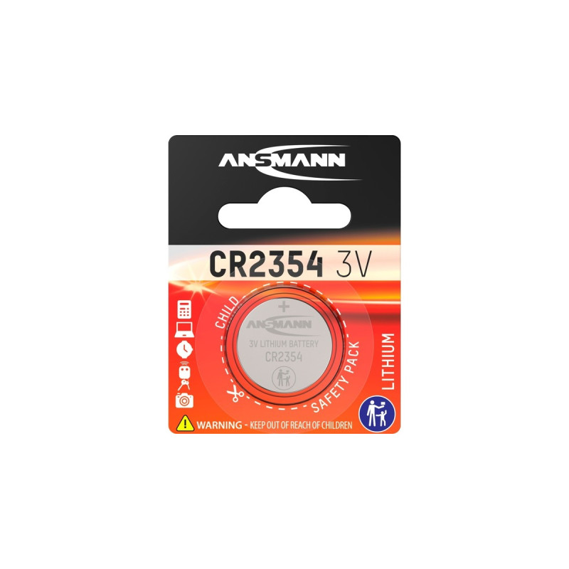 Ansmann Lithium Knopfzelle CR2354, Batterie(1 Stück)