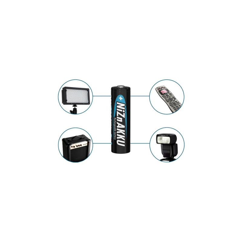 Ansmann NiZN Akku Mignon AA 2500mWh 4er