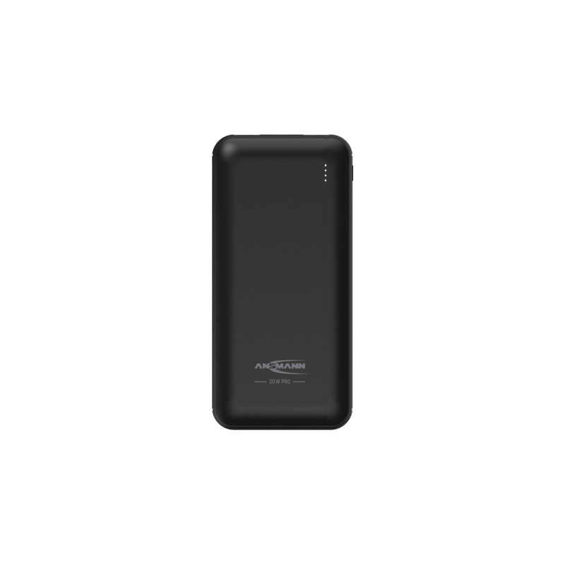 Ansmann Powerbank 20.000mAh PB320PD(schwarz, USB-C Power Delivery (PD 3.0))