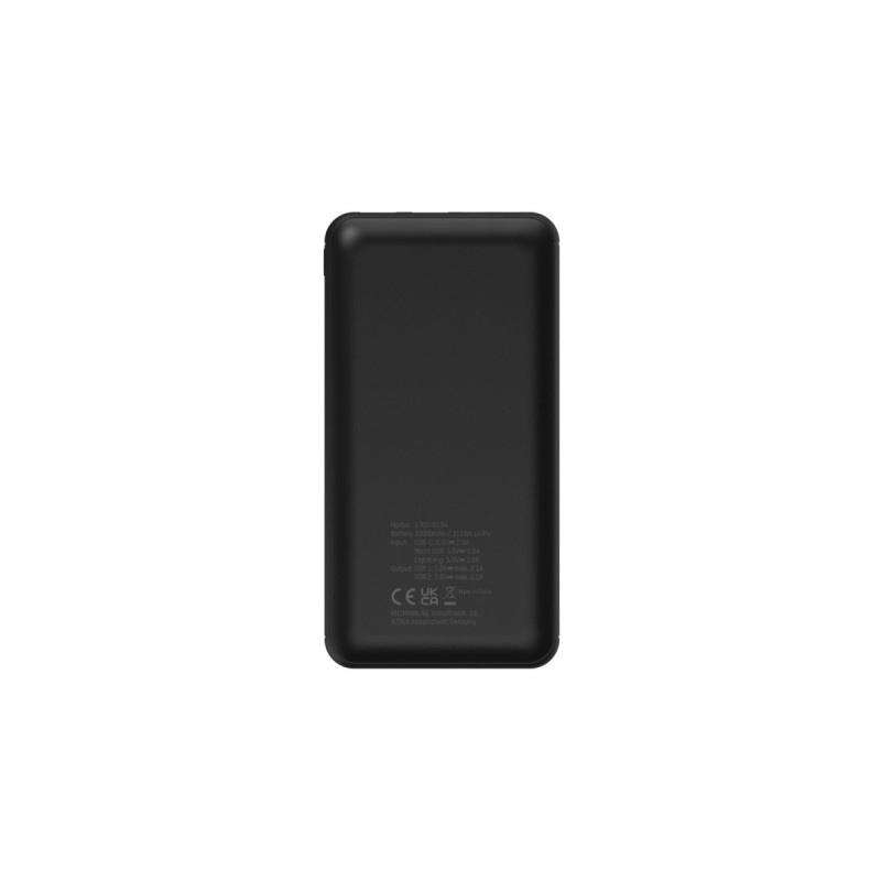 Ansmann Powerbank 30000 mAh PB212(schwarz, 30.000 mAh)