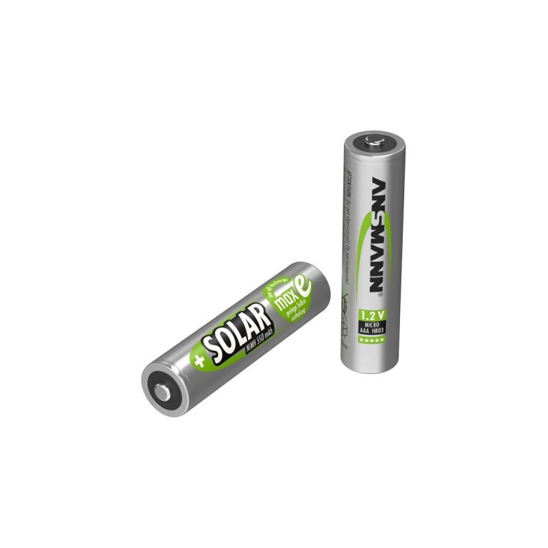 Ansmann Solar NiMH Akku Micro AAA 550 mAh maxE(2x AAA (Micro))