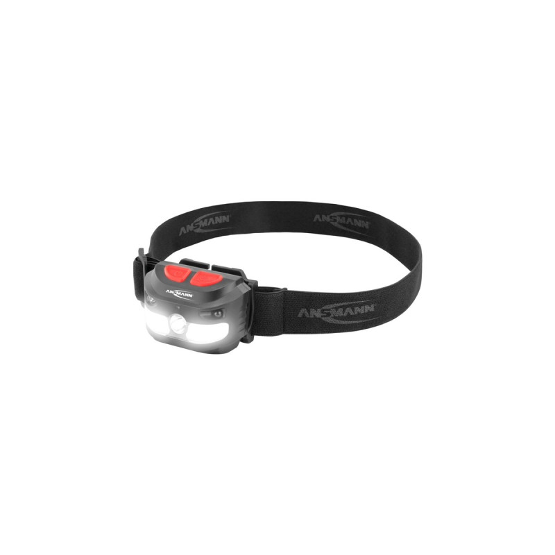 Ansmann Stirnlampe HD250RS, LED-Leuchte(schwarz)