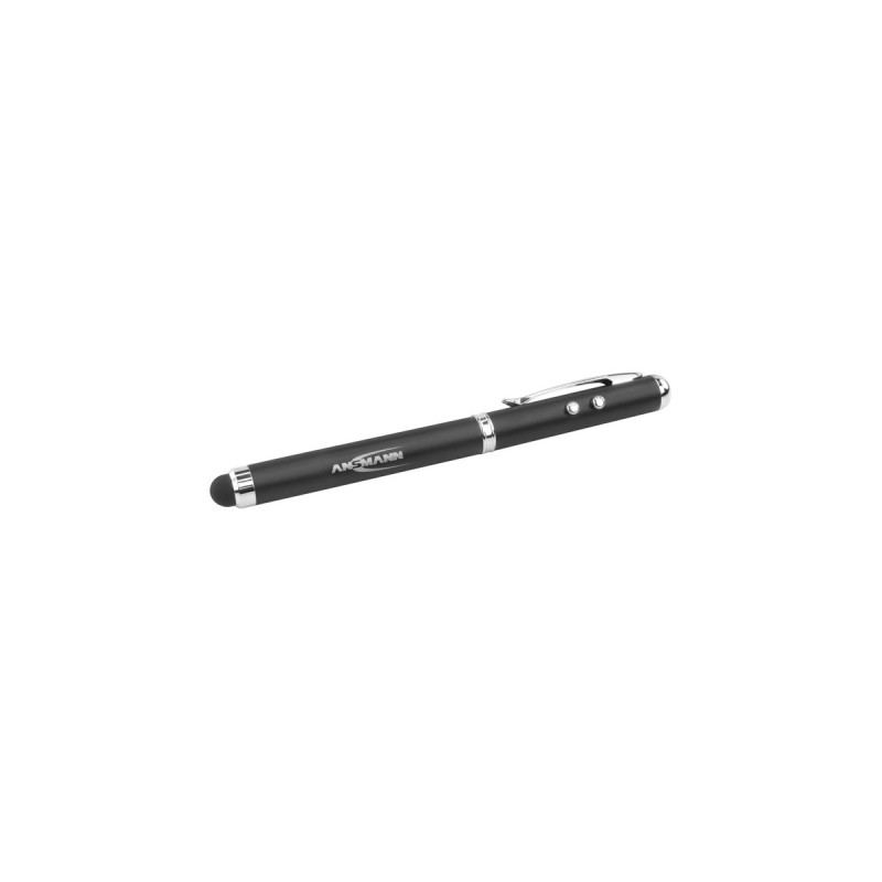 Ansmann Stylus Touch 4in1, Eingabestift(schwarz/silber)