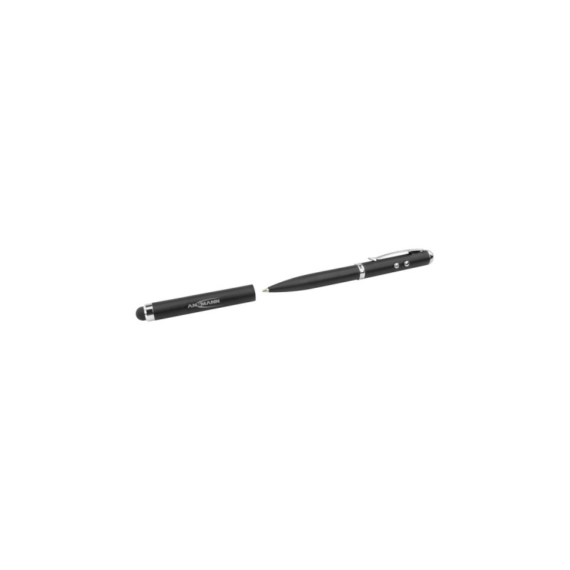 Ansmann Stylus Touch 4in1, Eingabestift(schwarz/silber)