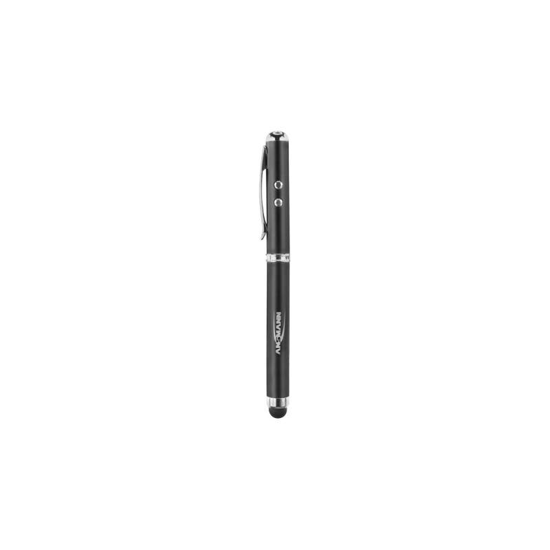 Ansmann Stylus Touch 4in1, Eingabestift(schwarz/silber)