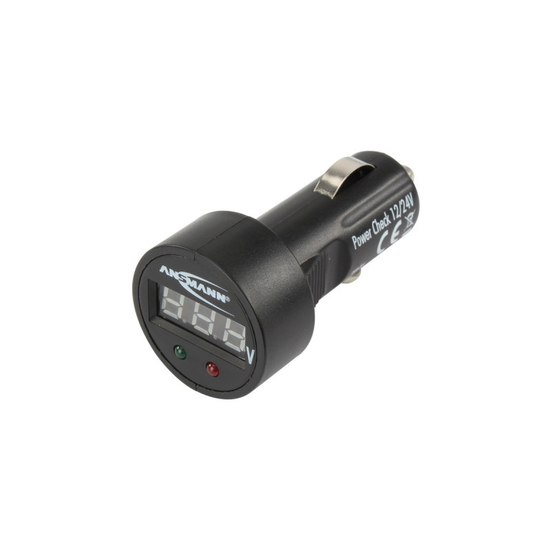 Ansmann Testgerät Power Check 12/24V, Messgerät(schwarz)