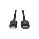 Lightning Stecker(schwarz, 2 Meter, Laden mit bis zu 60 Watt)