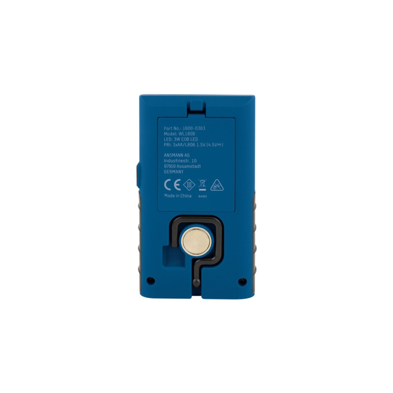Ansmann WL180B mit Bithalter, Arbeitsleuchte(blau)