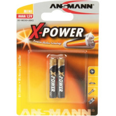 Ansmann X-Power Alkaline Batterie Mini AAAA / LR08(2 Stück, AAAA)