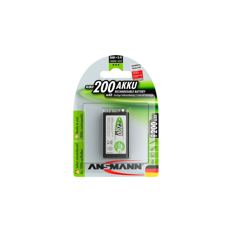 Ansmann maxE 200mAh NiMh, Akku