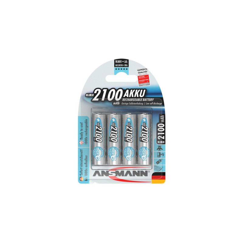 Ansmann maxE 2100mAh NiMh, Akku(orange)