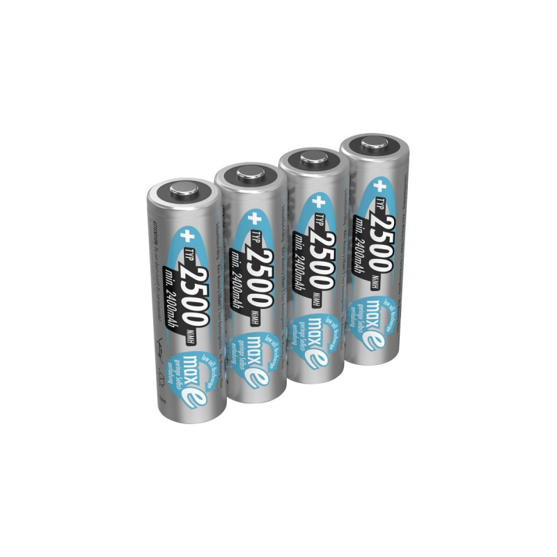 Ansmann maxE 2500mAh NiMh, Akku(silber)
