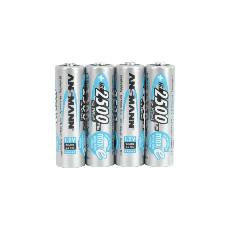 Ansmann maxE 2500mAh NiMh, Akku(silber)