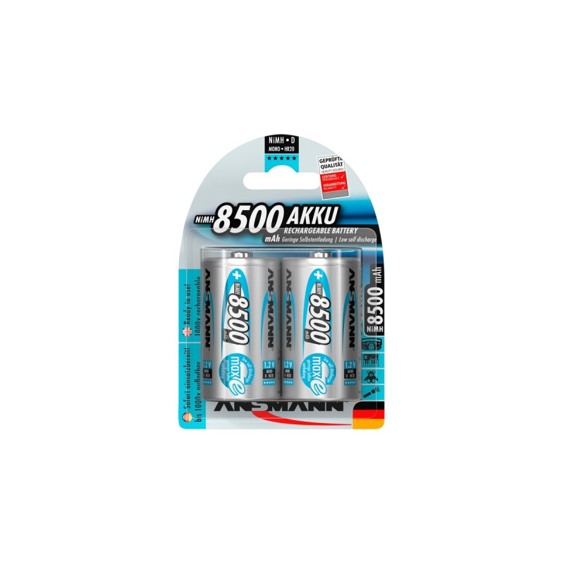 Ansmann maxE 8500mAh NiMh, Akku(silber)