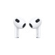 Apple AirPods (3.Generation), Kopfhörer(weiß, Bluetooth, MagSafe)