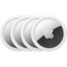 Apple AirTag, Ortungstracker(weiß/silber, 4er-Pack)