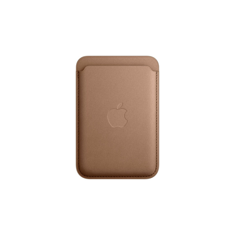 Apple Feingewebe Wallet mit MagSafe, Schutzhülle(taupe)