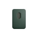 Apple Feingewebe Wallet mit MagSafe, Schutzhülle(dunkelgrün)
