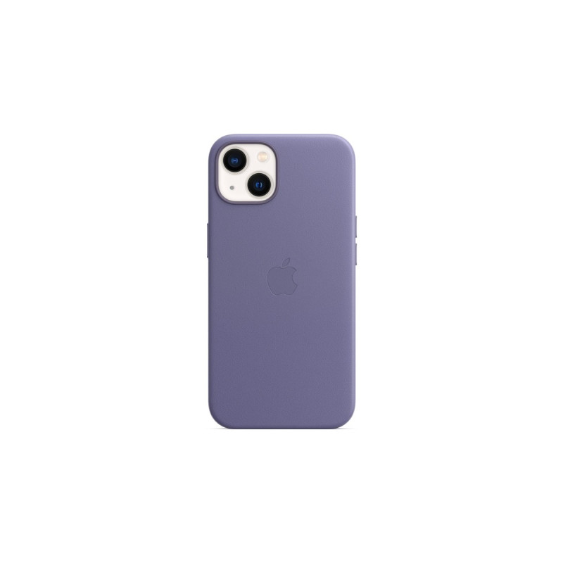 Apple Leder Case mit MagSafe, Handyhülle(violett, iPhone 13)