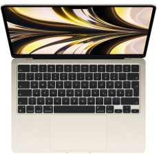Apple MacBook Air 34,5 cm (13,6") 2022, Notebook(champagner, Polarstern, M2, 8-Core GPU, macOS, Deutsch, 34.5 cm (13.6 Zoll), 512 GB SSD)