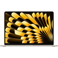 Apple MacBook Air (15") 2023, Notebook(champagner, Polarstern, M2, 10-Core GPU, macOS, Deutsch, 38.9 cm (15.3 Zoll), 512 GB SSD)