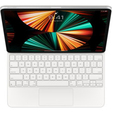 Apple Magic Keyboard für 12,9" iPad Pro (6. Generation), Tastatur(weiß, US-Layout, Scissor-Switch)