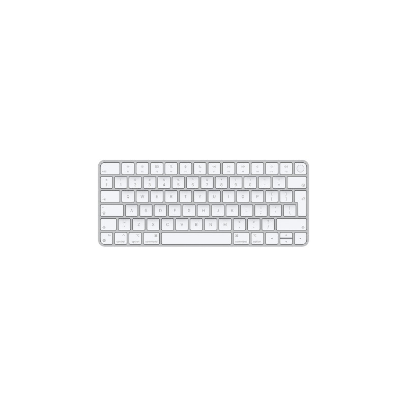 Apple Magic Keyboard mit Touch ID, Tastatur(silber/weiß, UK-Layout, für Mac Modelle mit Apple Chip)