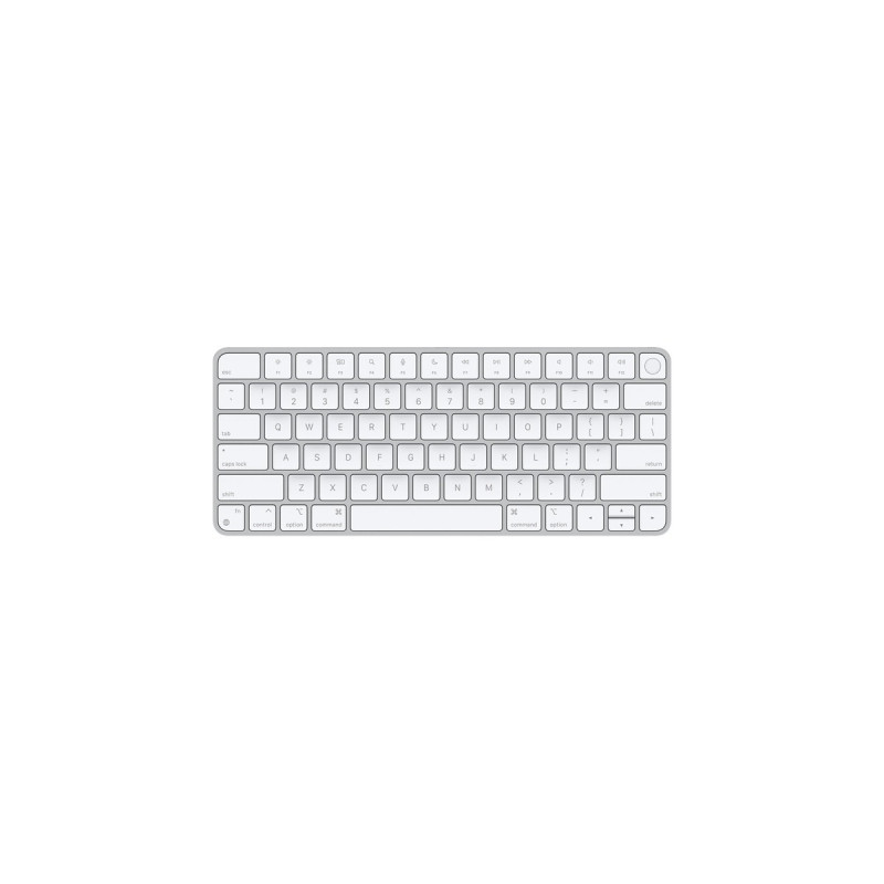 Apple Magic Keyboard mit Touch ID, Tastatur(silber/weiß, US-Layout, für Mac Modelle mit Apple Chip)