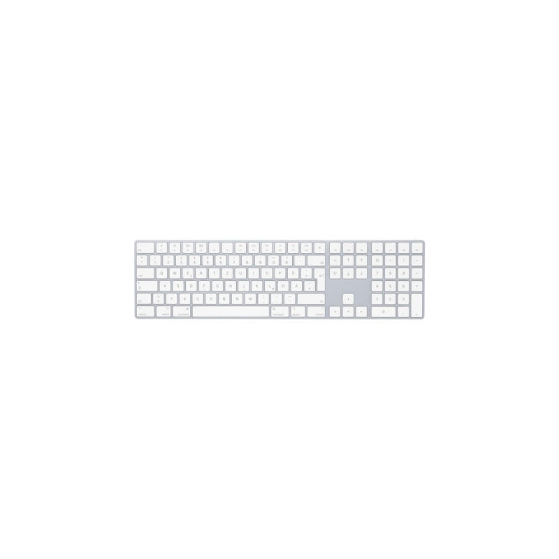 Apple Magic Keyboard mit Ziffernblock, Tastatur(silber/weiß, DE-Layout, Scherenmechanik, 5er-Pack, für Mac, iPhone und iPad)