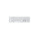 Apple Magic Keyboard mit Ziffernblock, Tastatur(silber/weiß, US-Layout, Rubberdome)