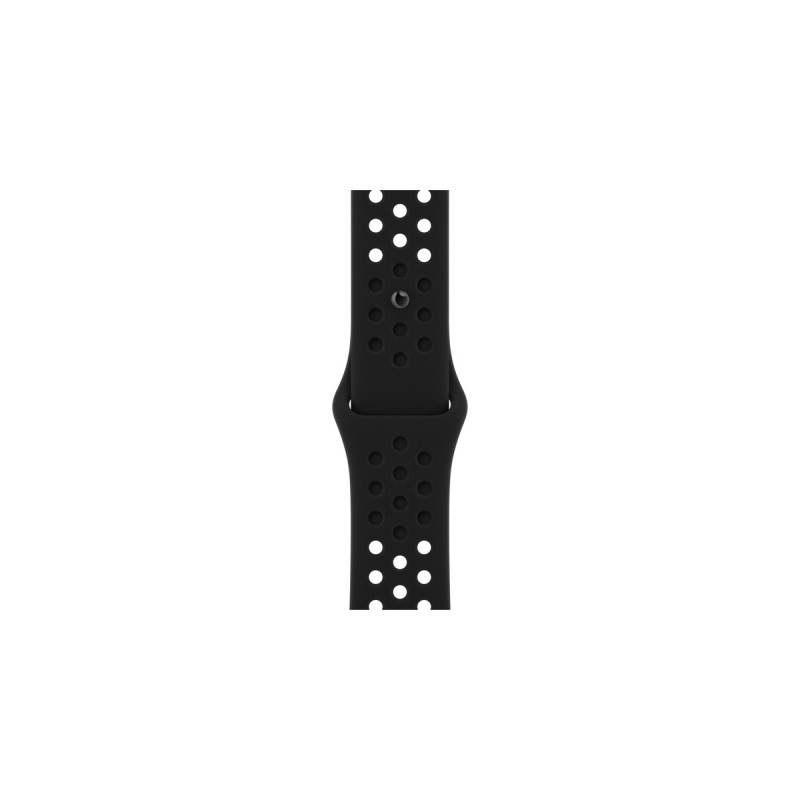 Apple Nike Sportarmband, Uhrenarmband(schwarz, 41 mm)