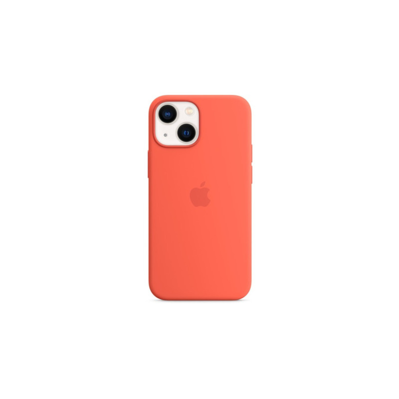 Apple Silikon Case, Handyhülle(orange, iPhone 13 mini)