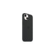 Apple Silikon Case mit MagSafe, Handyhülle(schwarz, Mitternacht, iPhone 14)