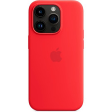 Apple Silikon Case mit MagSafe, Handyhülle(rot, (PRODUCT)RED, iPhone 14 Pro)