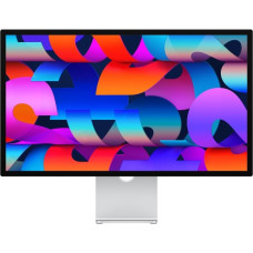 Apple Studio Display, LED-Monitor(68.3 cm (27 Zoll), silber, 5K Retina, IPS, Webcam, USB-C, Nanotextur-Glas)