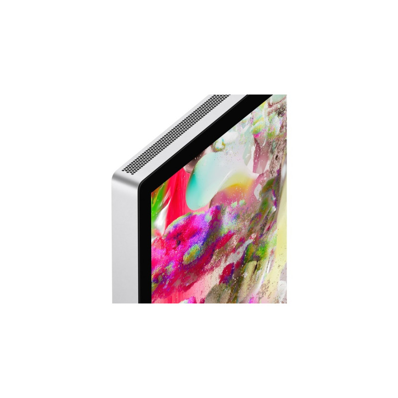 Apple Studio Display, LED-Monitor(68.3 cm (27 Zoll), silber, 5K Retina, IPS, Webcam, USB-C, Nanotextur-Glas)