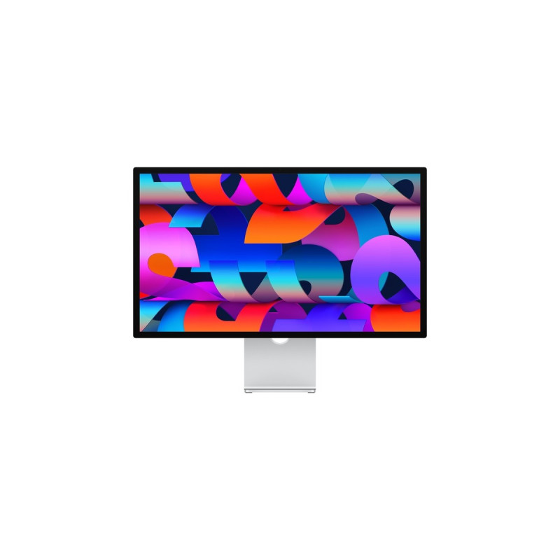 Apple Studio Display, LED-Monitor(68.3 cm (27 Zoll), silber, 5K Retina, Webcam, USB-C, Nanotextur-Glas)