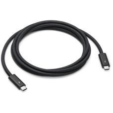 Apple Thunderbolt 4 Pro Kabel(schwarz, 1,8 Meter, gesleevt)