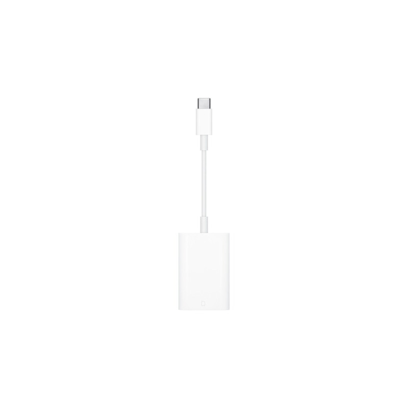 Apple USB-C auf SD, Kartenleser(weiß, UHS-II Geschwindigkeiten)