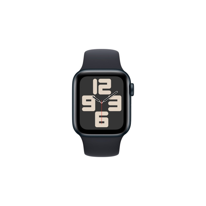 Apple Watch SE (2023), Smartwatch(dunkelblau/dunkelblau, 40 mm, Sportarmband, Aluminium, Cellular)