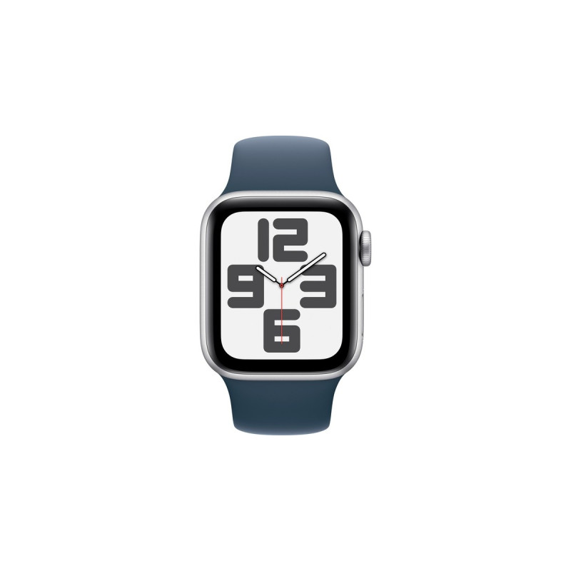Apple Watch SE (2023), Smartwatch(dunkelblau/dunkelblau, 40 mm, Sportarmband, Aluminium)