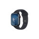 Apple Watch Series 9, Smartwatch(dunkelblau/dunkelblau, Aluminium, 45 mm, Sportarmband)